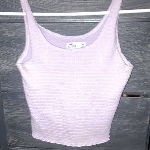 Light purple hollister tank top